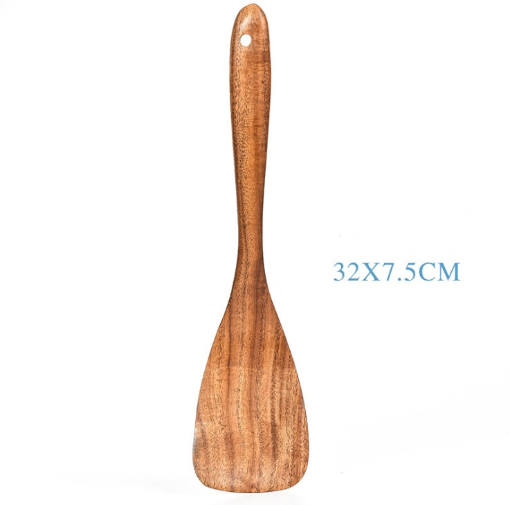 Natural Wood Tableware Spoon Sets