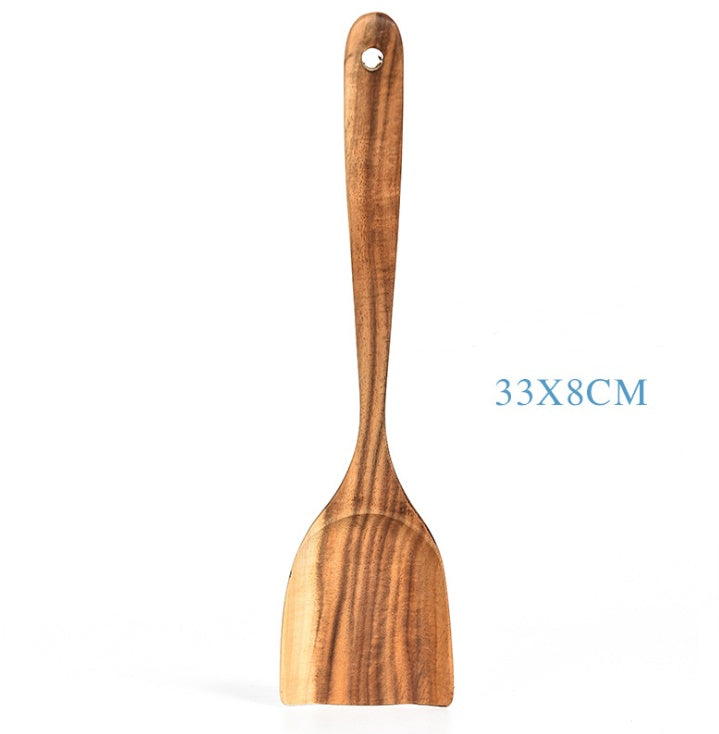 Natural Wood Tableware Spoon Sets