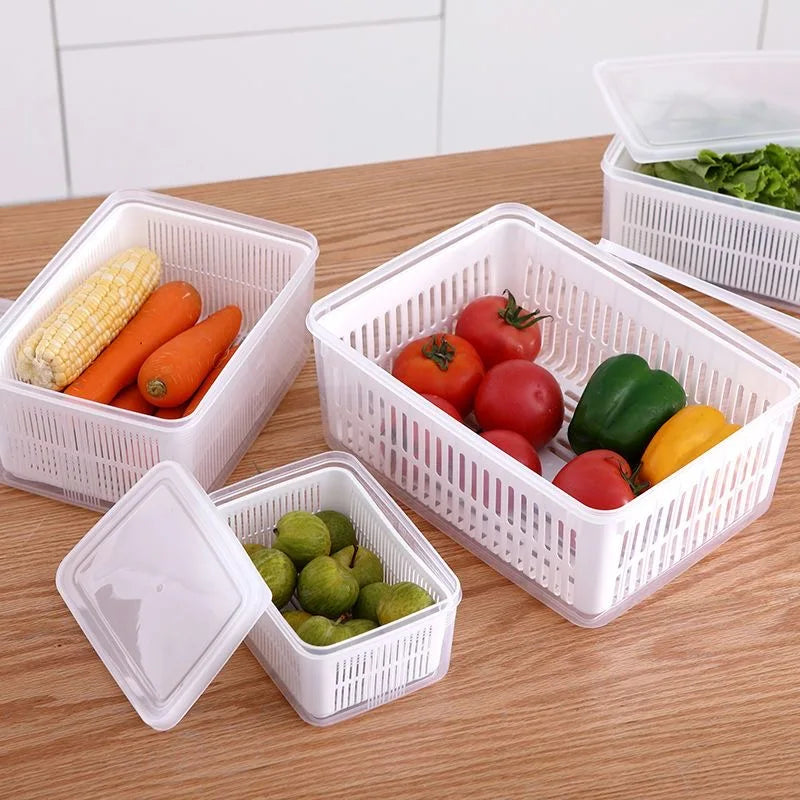 Drain Basket Storage Containers