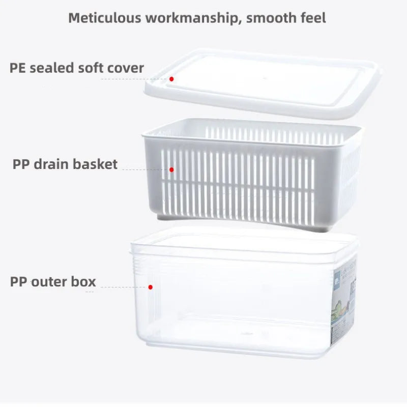 Drain Basket Storage Containers