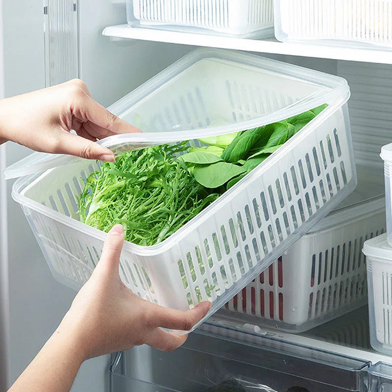 Drain Basket Storage Containers