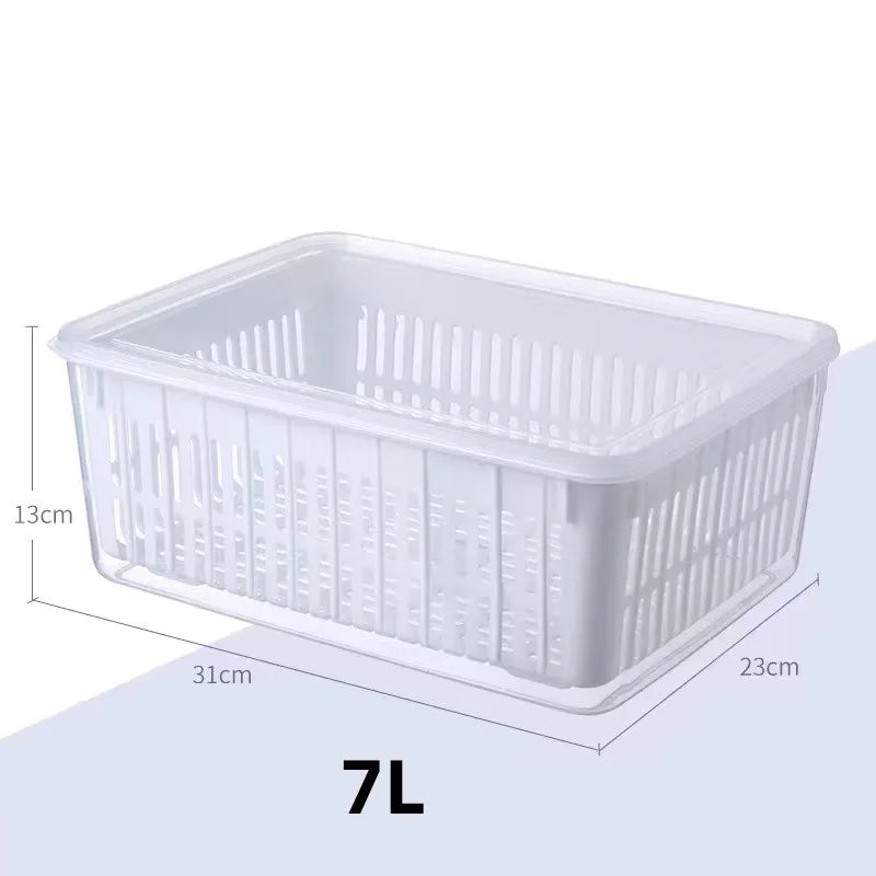 Drain Basket Storage Containers