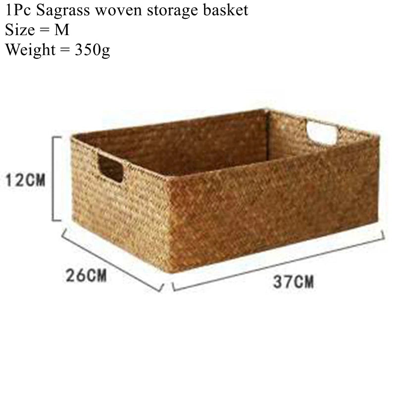 Natural Large Woven Basket