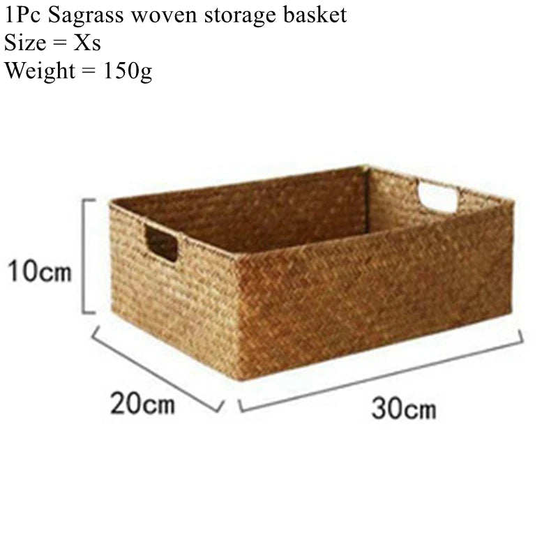 Natural Large Woven Basket