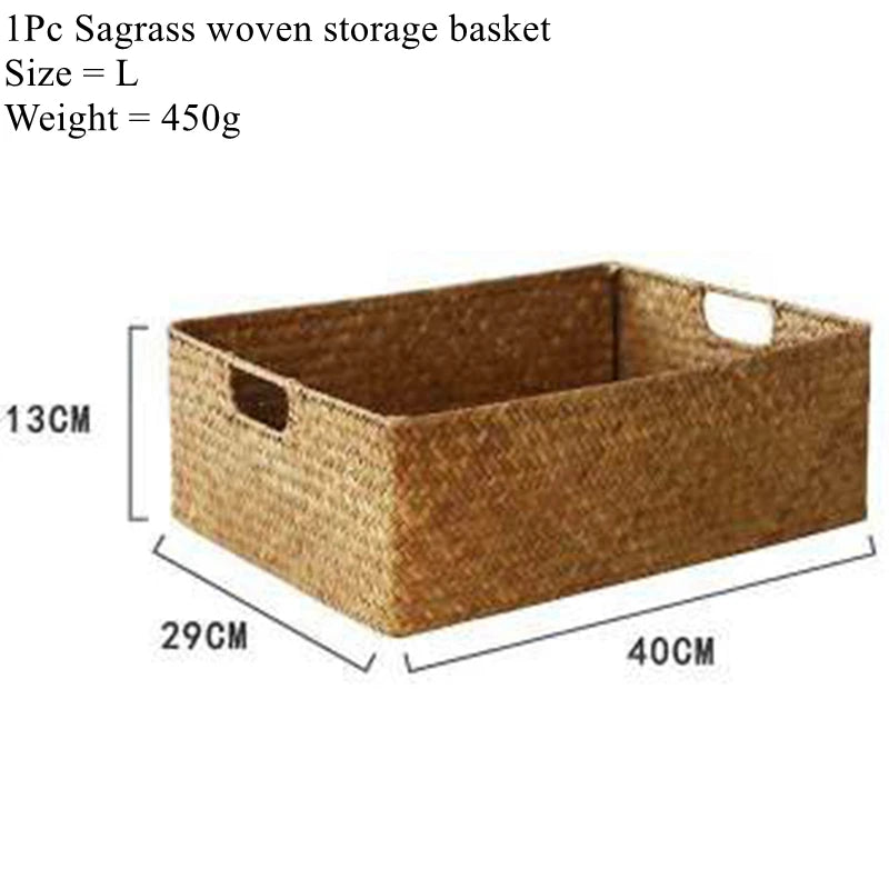 Natural Large Woven Basket