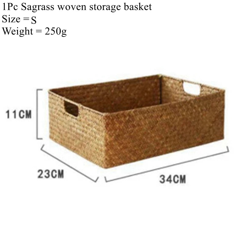 Natural Large Woven Basket