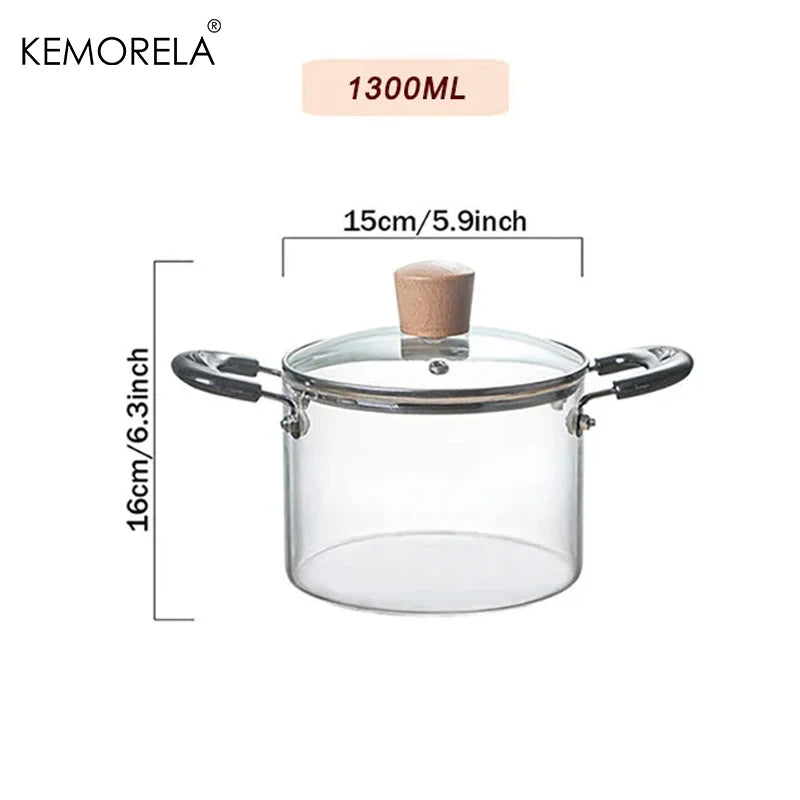 Transparent Cooking Pot