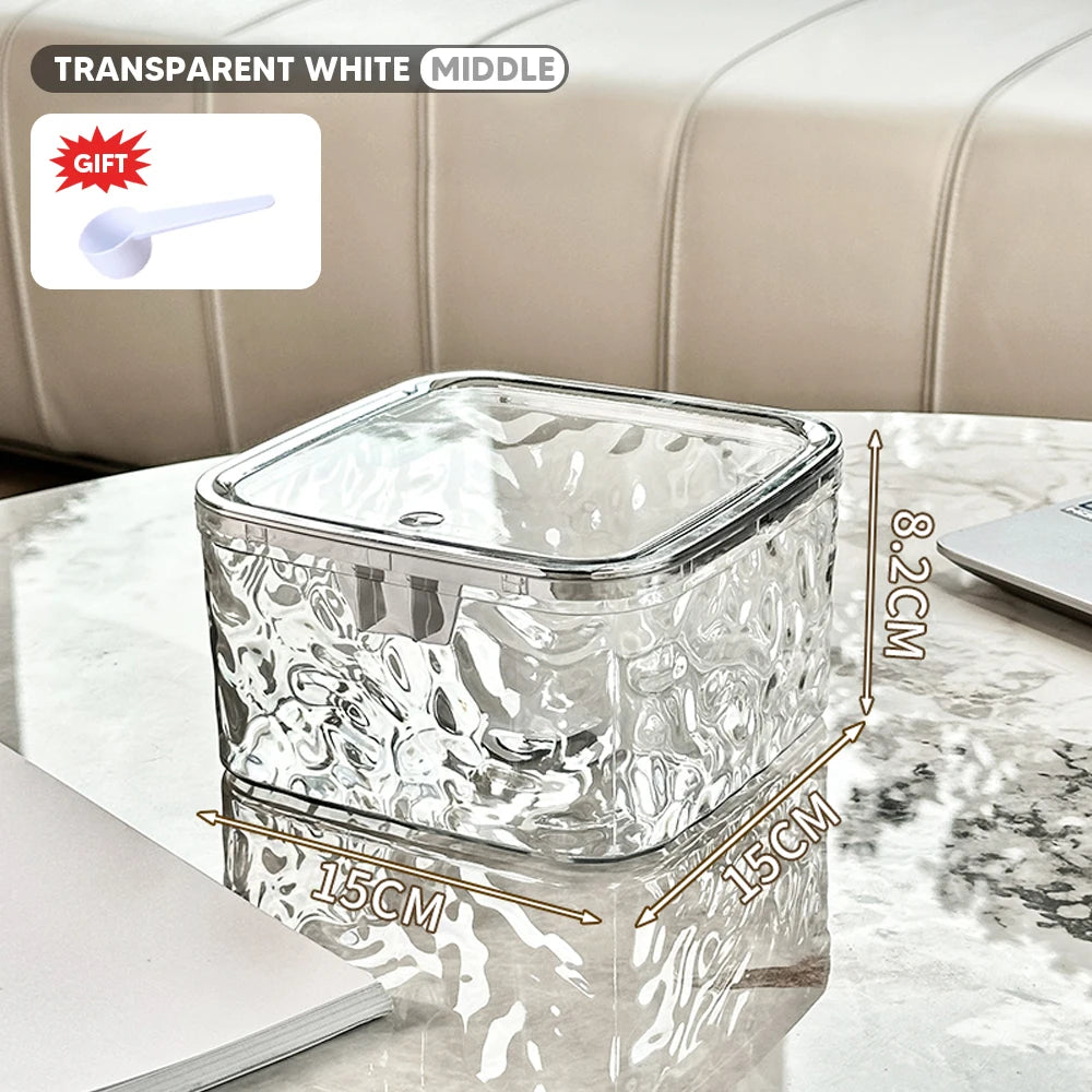 Clear Laundry Pods Container