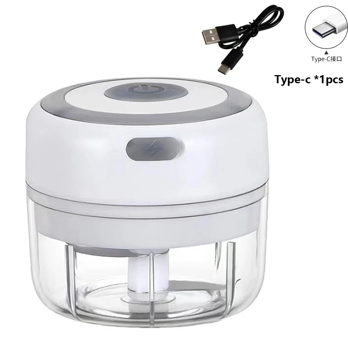 Electric Mini Garlic Press Chopper