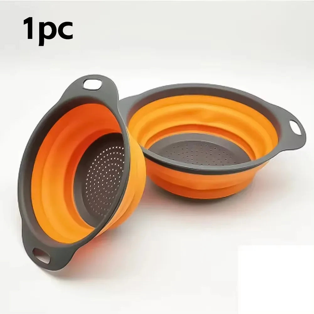 Silicone Folding Drain Strainer