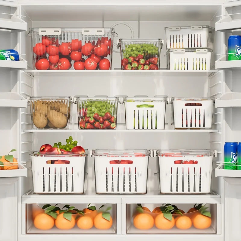 Draining refrigerator Storage Box