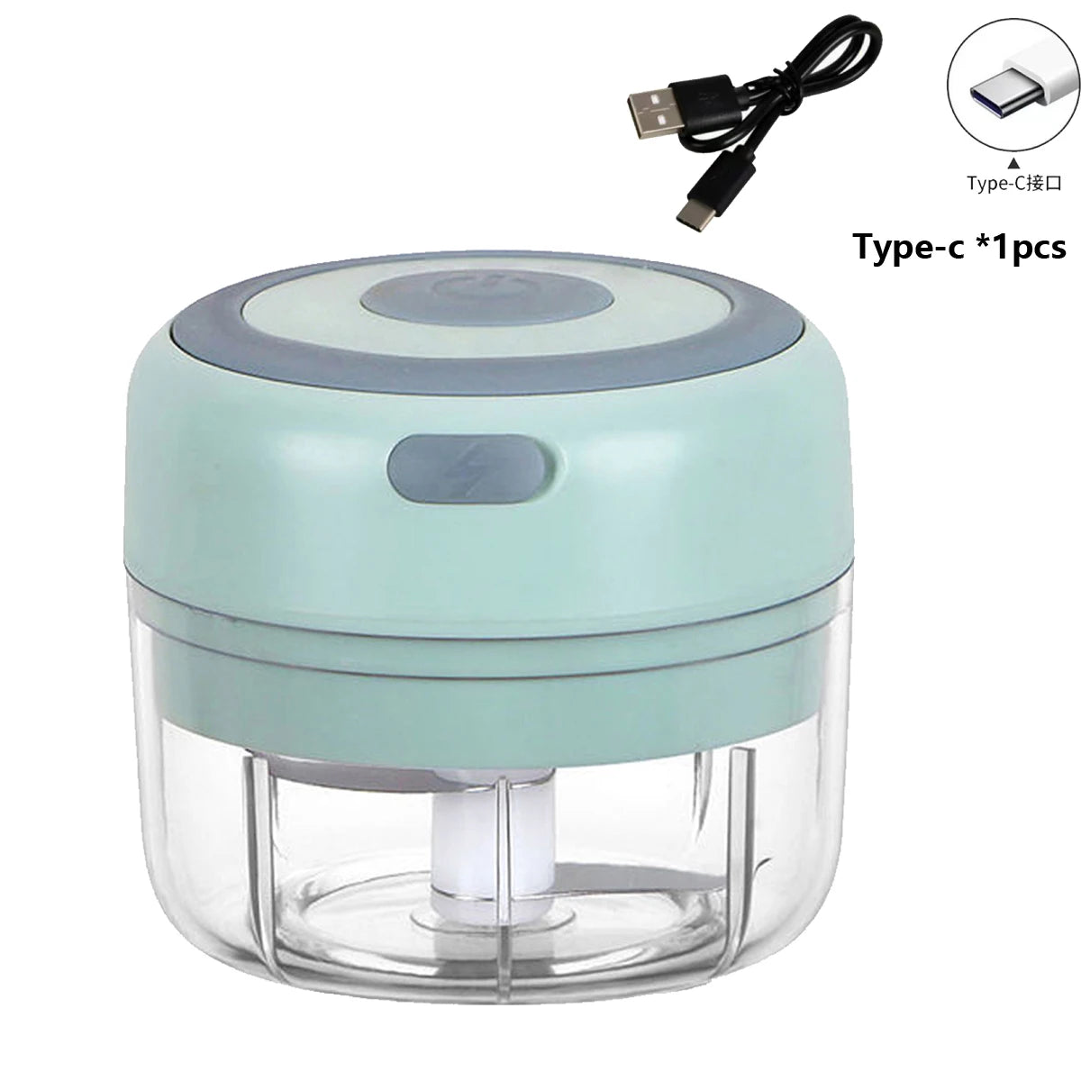 Electric Mini Garlic Press Chopper