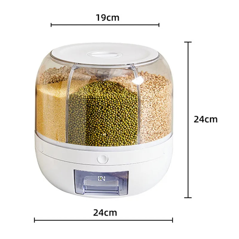 6KG Rotatable Grain Dispenser