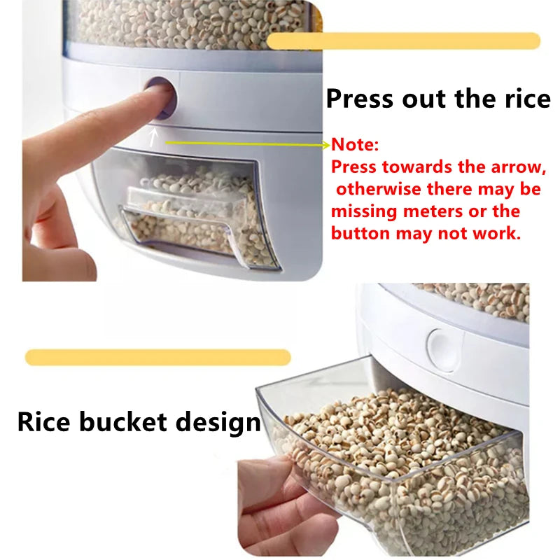 6KG Rotatable Grain Dispenser