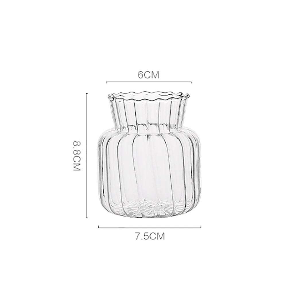 1pc Nordic Transparent Vases