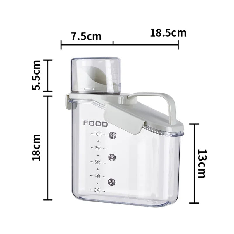 Clear Airtight Storage Box