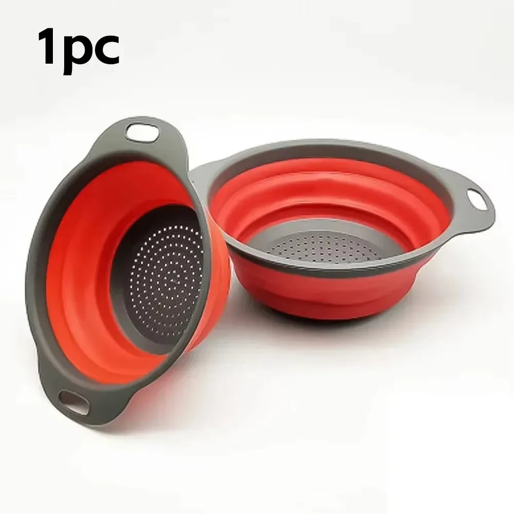 Silicone Folding Drain Strainer