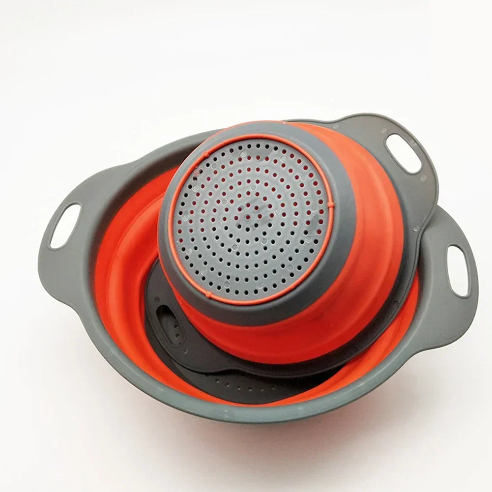 Silicone Folding Drain Strainer