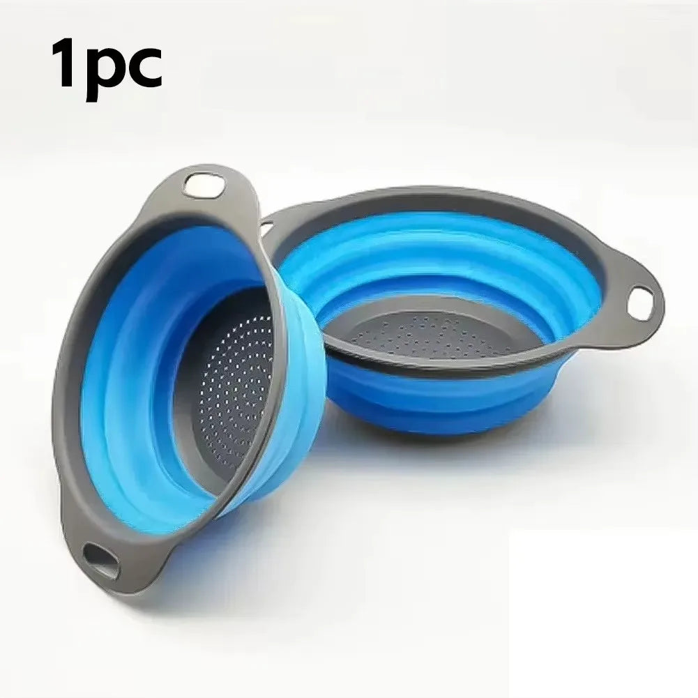 Silicone Folding Drain Strainer