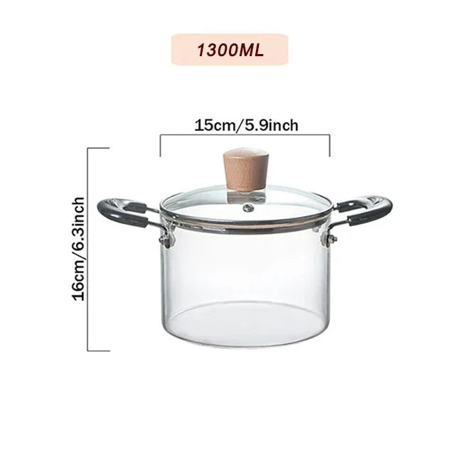 Transparent Cooking Pot