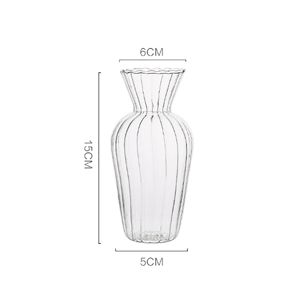 1pc Nordic Transparent Vases