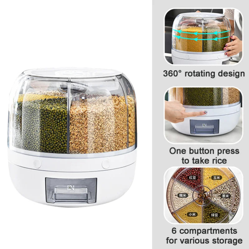 6KG Rotatable Grain Dispenser