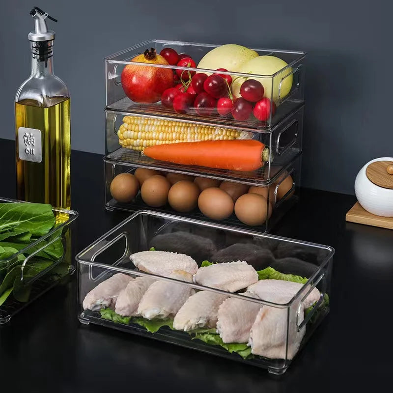 Clear Refrigerator Organizer