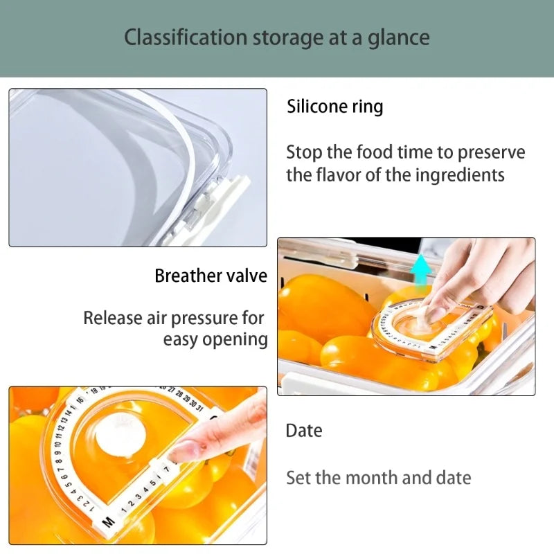 Draining refrigerator Storage Box