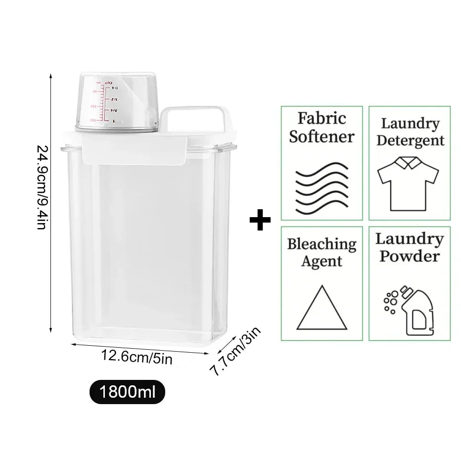 Detergent Powder Storage Box