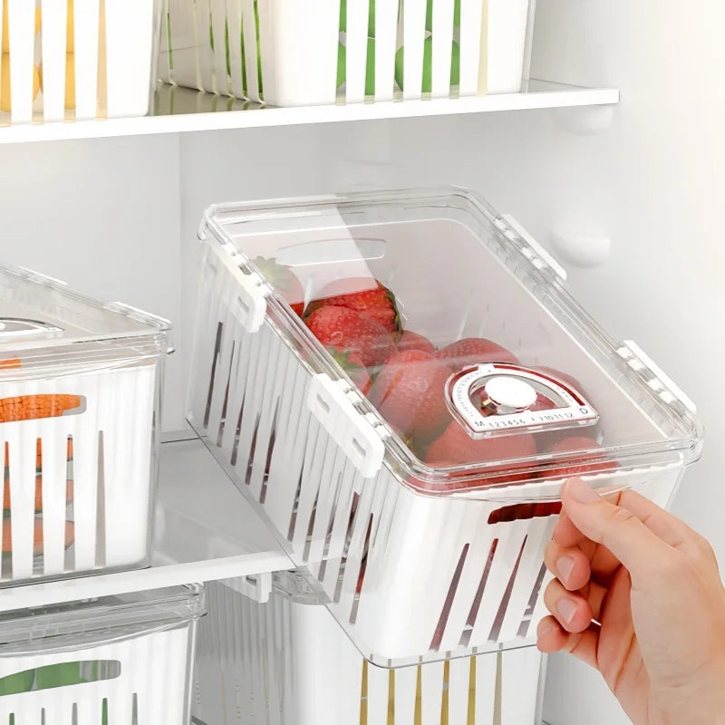 Draining refrigerator Storage Box