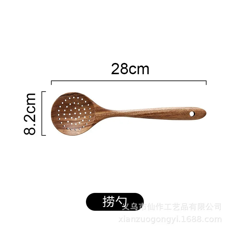 5PCS Bamboo Scoop