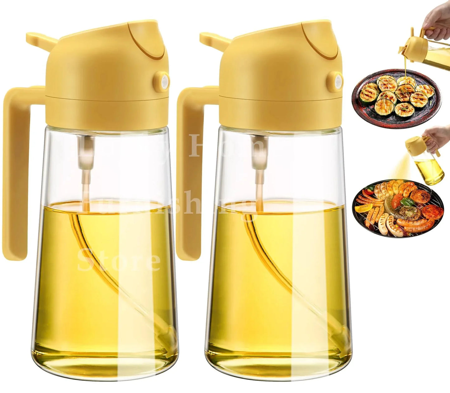 2 in1 Oil Dispenser Bottle