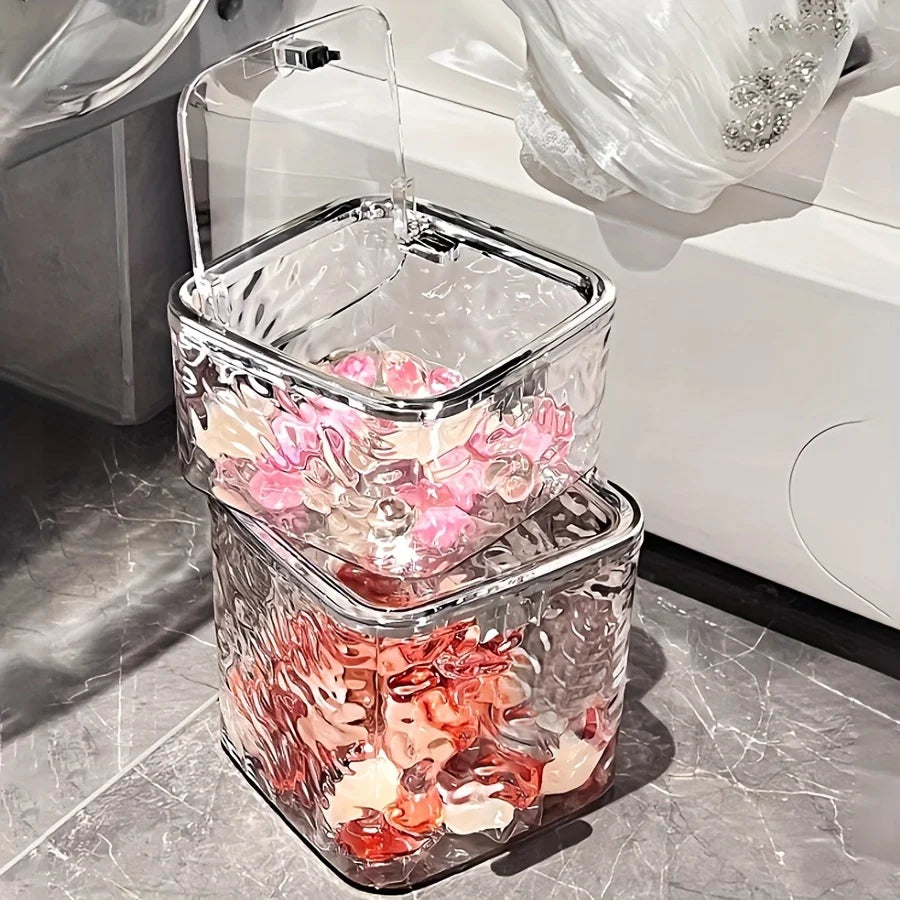 Clear Laundry Pods Container