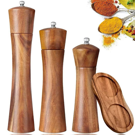 Acacia Wooden Spice Pepper Mill