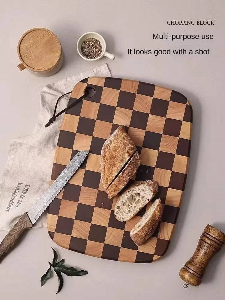 Chessboard wood Cutting Board